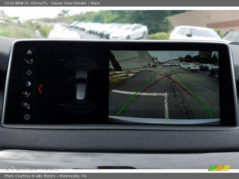 Glacier Silver Metallic / Black 2018 BMW X5 xDrive35i