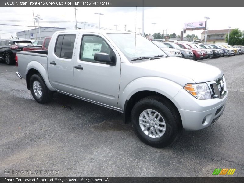 Brilliant Silver / Steel 2018 Nissan Frontier S Crew Cab 4x4
