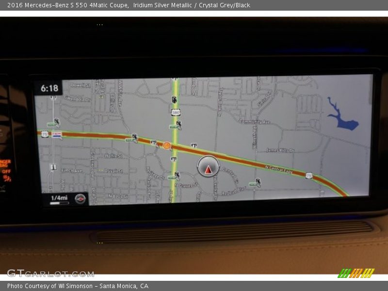Iridium Silver Metallic / Crystal Grey/Black 2016 Mercedes-Benz S 550 4Matic Coupe