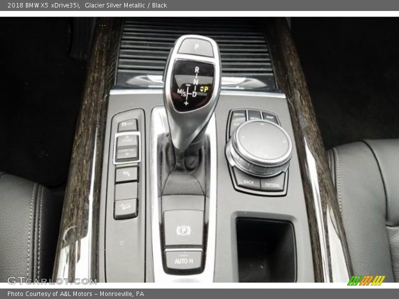 Glacier Silver Metallic / Black 2018 BMW X5 xDrive35i