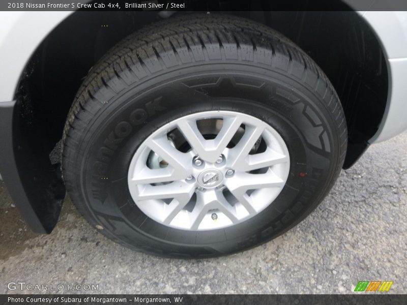 Brilliant Silver / Steel 2018 Nissan Frontier S Crew Cab 4x4