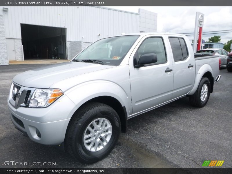 Brilliant Silver / Steel 2018 Nissan Frontier S Crew Cab 4x4