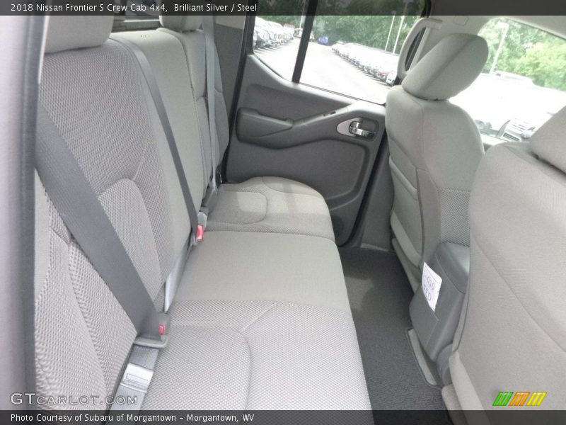 Brilliant Silver / Steel 2018 Nissan Frontier S Crew Cab 4x4