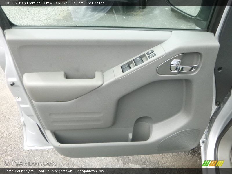 Brilliant Silver / Steel 2018 Nissan Frontier S Crew Cab 4x4