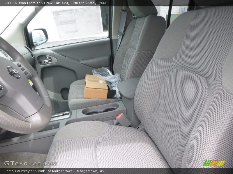 Brilliant Silver / Steel 2018 Nissan Frontier S Crew Cab 4x4