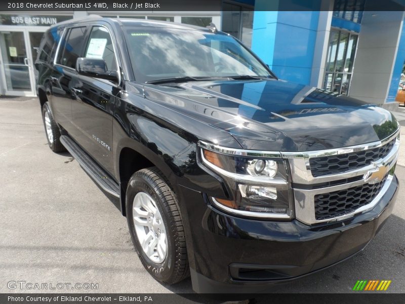 Black / Jet Black 2018 Chevrolet Suburban LS 4WD