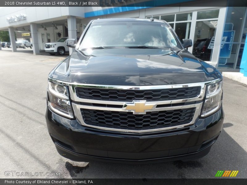 Black / Jet Black 2018 Chevrolet Suburban LS 4WD