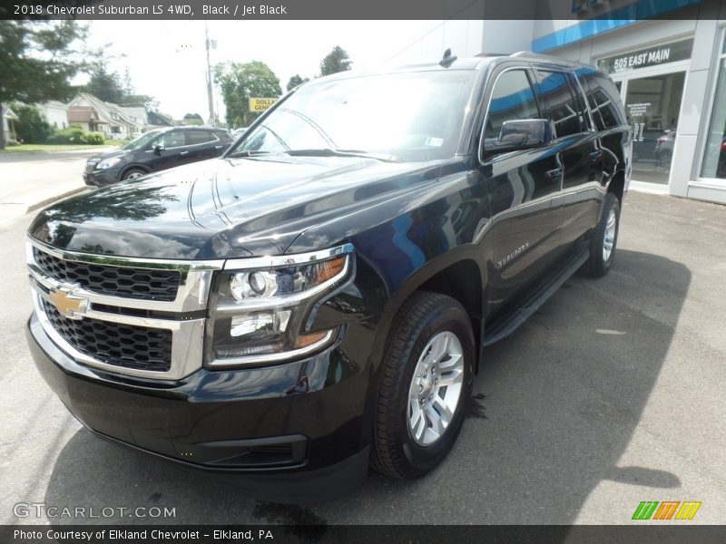 Black / Jet Black 2018 Chevrolet Suburban LS 4WD