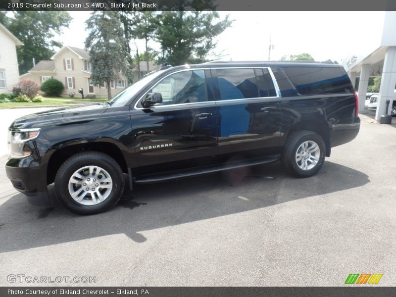 Black / Jet Black 2018 Chevrolet Suburban LS 4WD