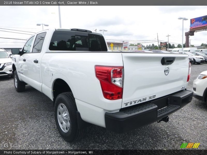 Glacier White / Black 2018 Nissan TITAN XD S Crew Cab 4x4