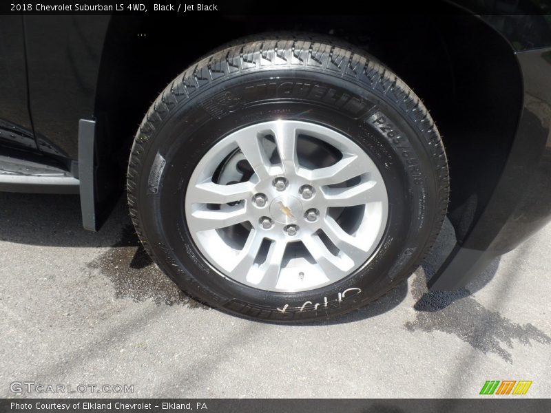 Black / Jet Black 2018 Chevrolet Suburban LS 4WD