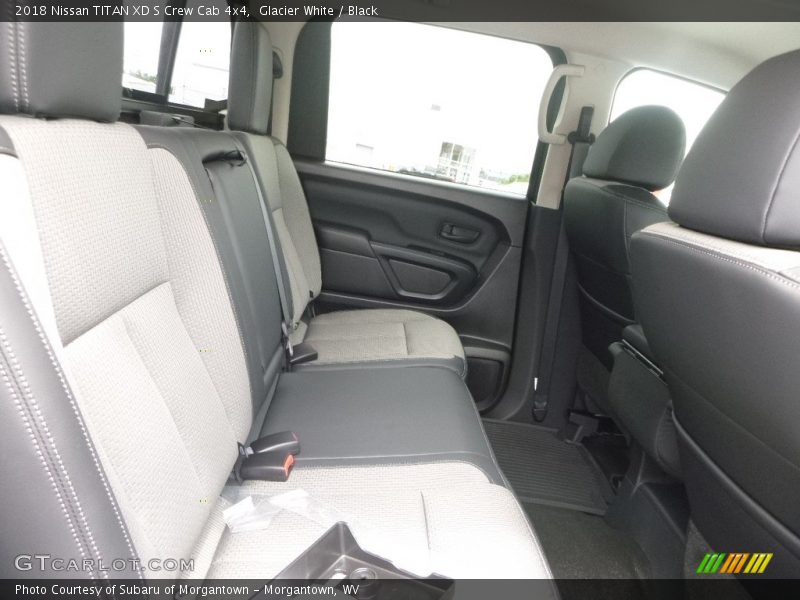 Glacier White / Black 2018 Nissan TITAN XD S Crew Cab 4x4