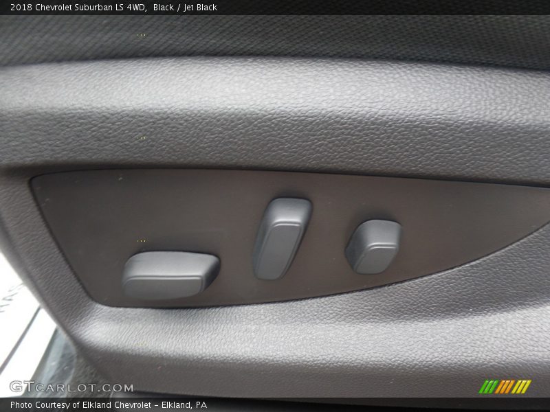 Black / Jet Black 2018 Chevrolet Suburban LS 4WD