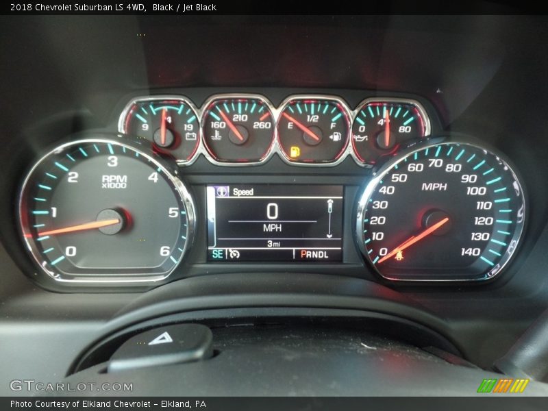Black / Jet Black 2018 Chevrolet Suburban LS 4WD