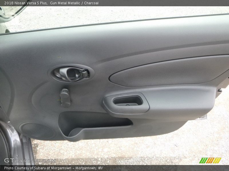 Gun Metal Metallic / Charcoal 2018 Nissan Versa S Plus