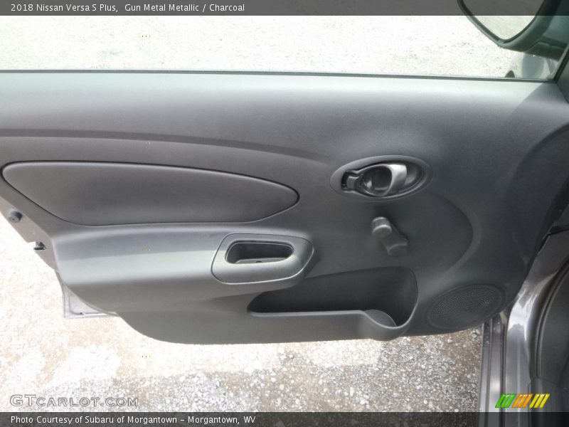 Gun Metal Metallic / Charcoal 2018 Nissan Versa S Plus