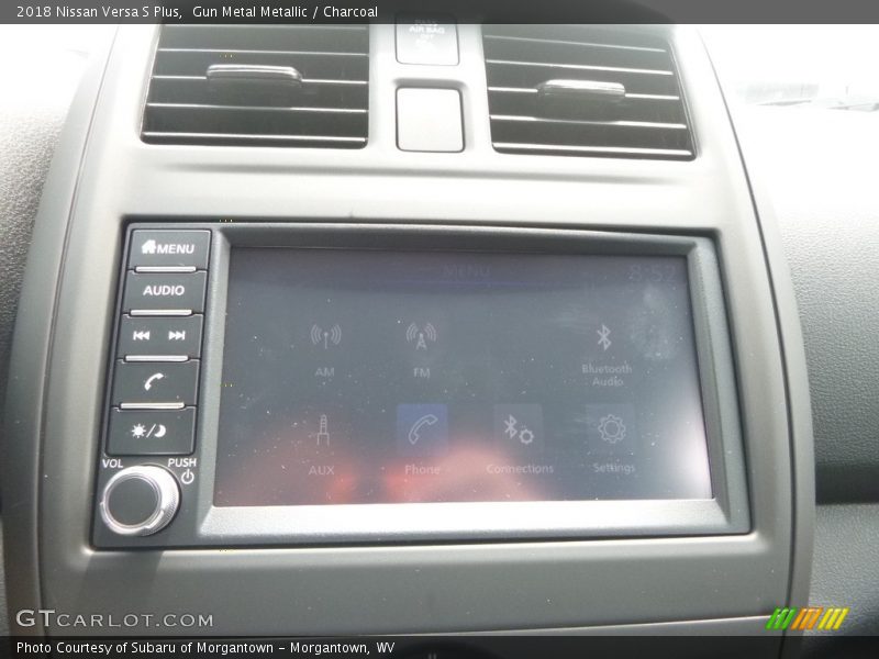 Gun Metal Metallic / Charcoal 2018 Nissan Versa S Plus