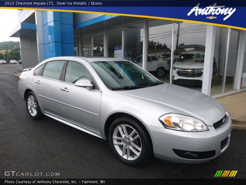 Silver Ice Metallic / Ebony 2013 Chevrolet Impala LTZ