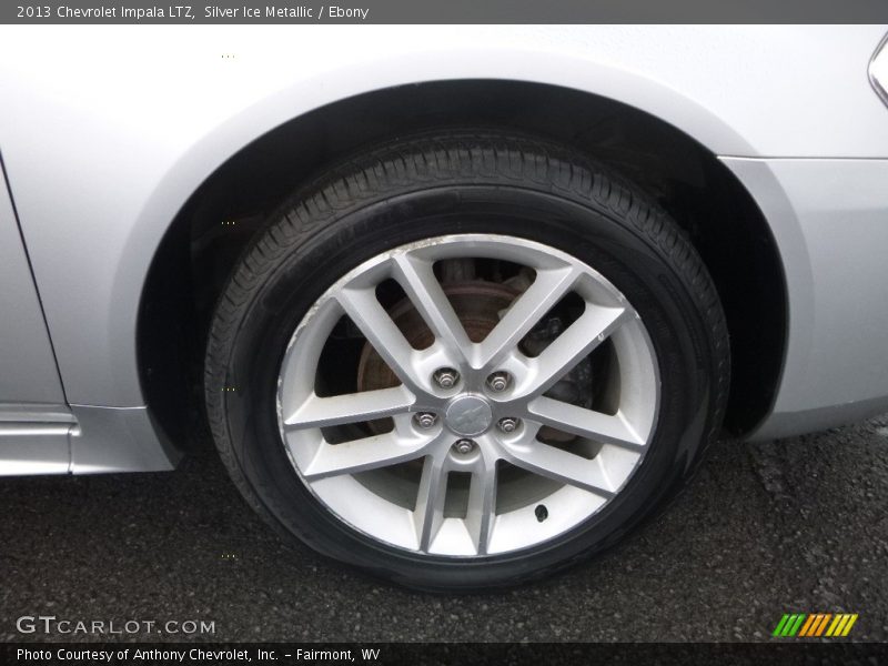 Silver Ice Metallic / Ebony 2013 Chevrolet Impala LTZ