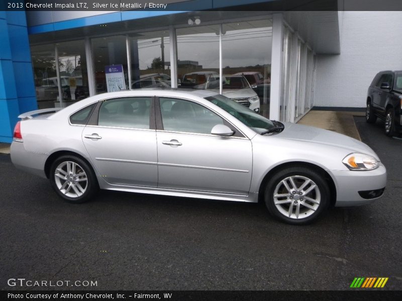 Silver Ice Metallic / Ebony 2013 Chevrolet Impala LTZ