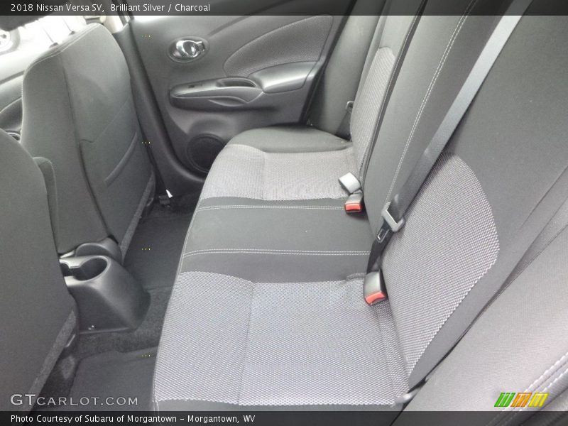 Brilliant Silver / Charcoal 2018 Nissan Versa SV