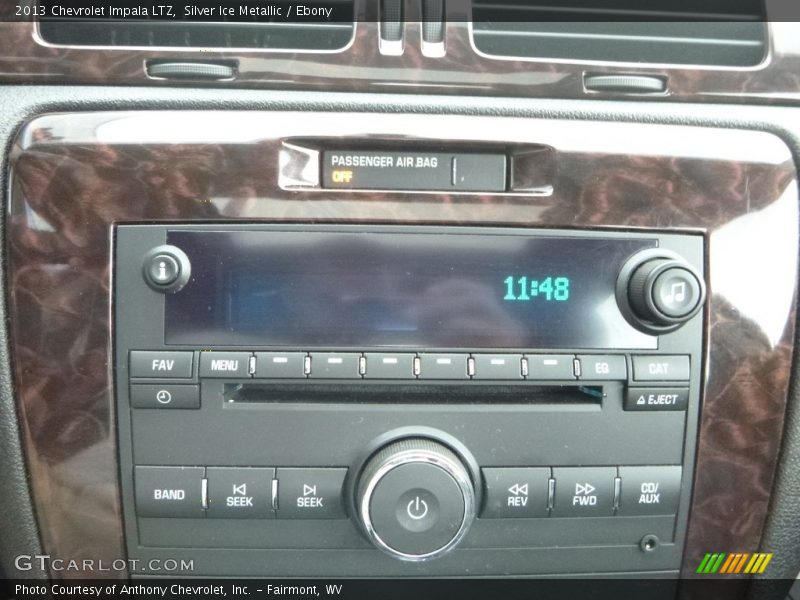 Silver Ice Metallic / Ebony 2013 Chevrolet Impala LTZ