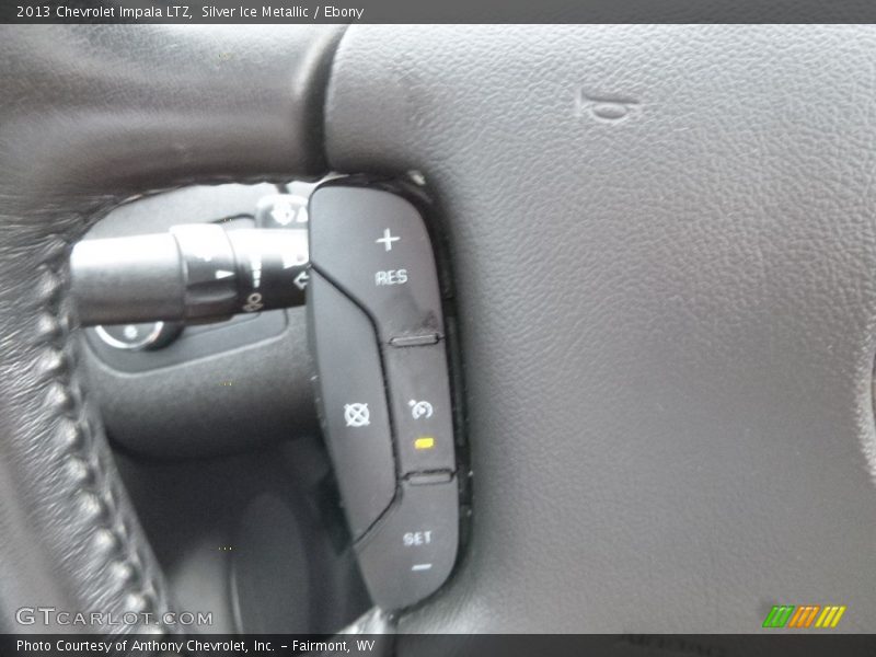 Silver Ice Metallic / Ebony 2013 Chevrolet Impala LTZ