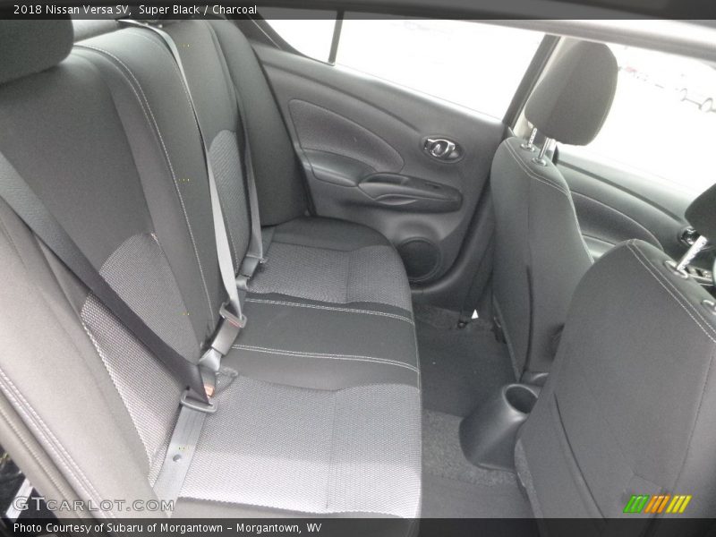 Super Black / Charcoal 2018 Nissan Versa SV