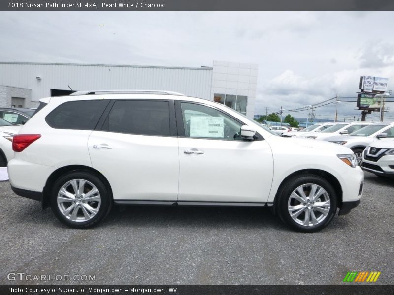 Pearl White / Charcoal 2018 Nissan Pathfinder SL 4x4