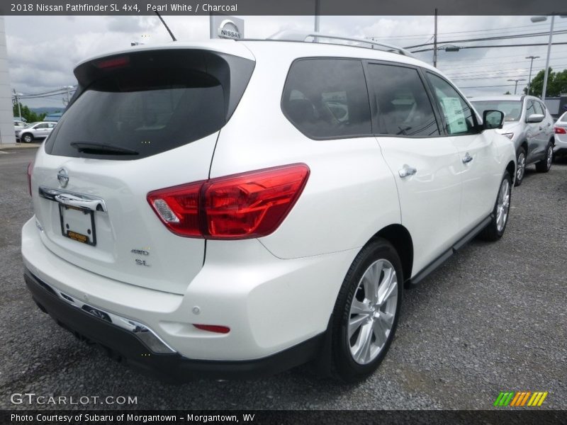 Pearl White / Charcoal 2018 Nissan Pathfinder SL 4x4