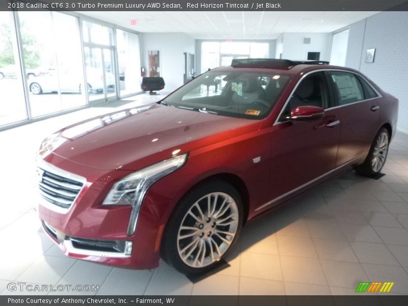 Front 3/4 View of 2018 CT6 3.0 Turbo Premium Luxury AWD Sedan