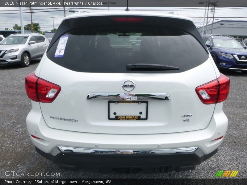 Pearl White / Charcoal 2018 Nissan Pathfinder SL 4x4