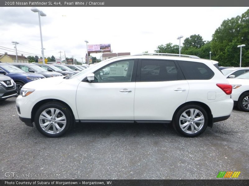 Pearl White / Charcoal 2018 Nissan Pathfinder SL 4x4