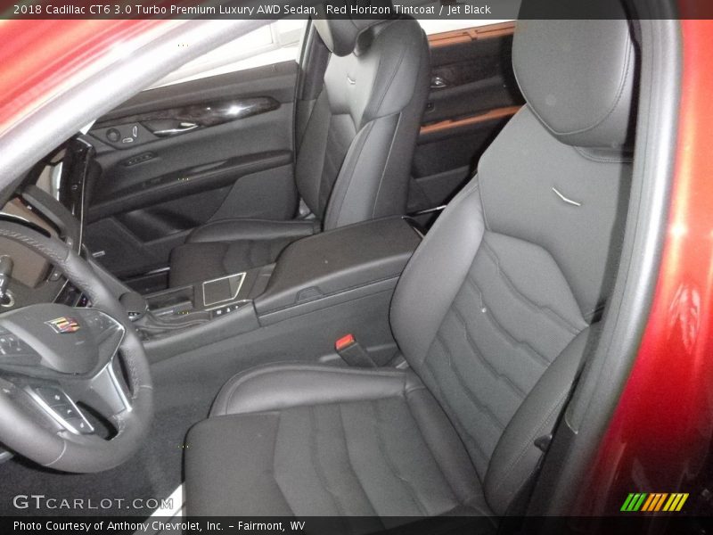 Red Horizon Tintcoat / Jet Black 2018 Cadillac CT6 3.0 Turbo Premium Luxury AWD Sedan