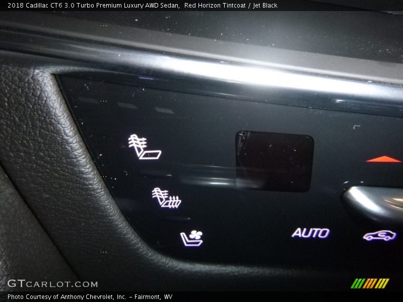 Red Horizon Tintcoat / Jet Black 2018 Cadillac CT6 3.0 Turbo Premium Luxury AWD Sedan