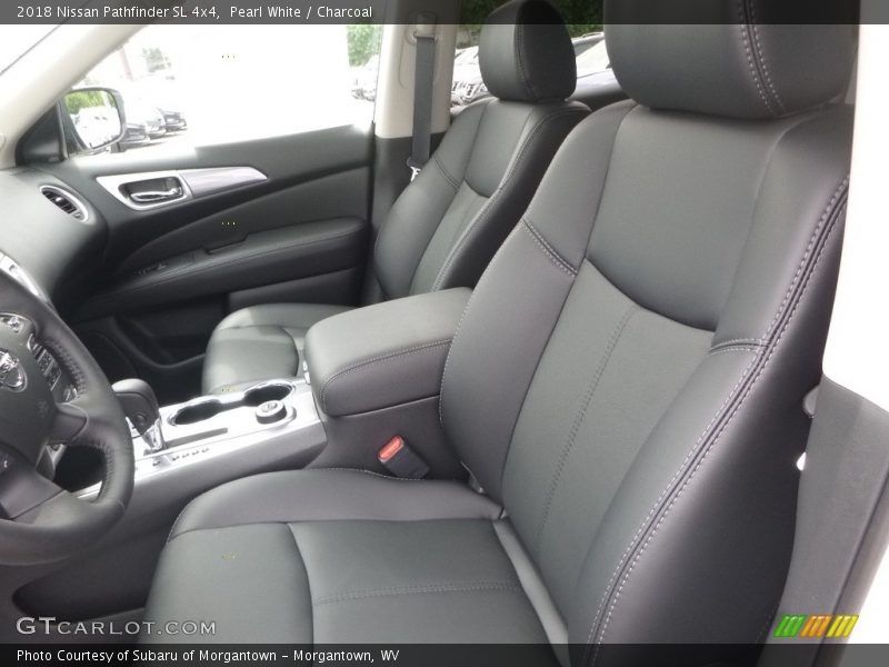 Pearl White / Charcoal 2018 Nissan Pathfinder SL 4x4