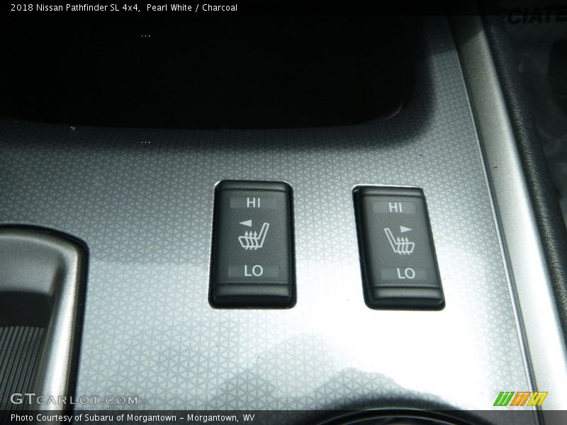 Pearl White / Charcoal 2018 Nissan Pathfinder SL 4x4