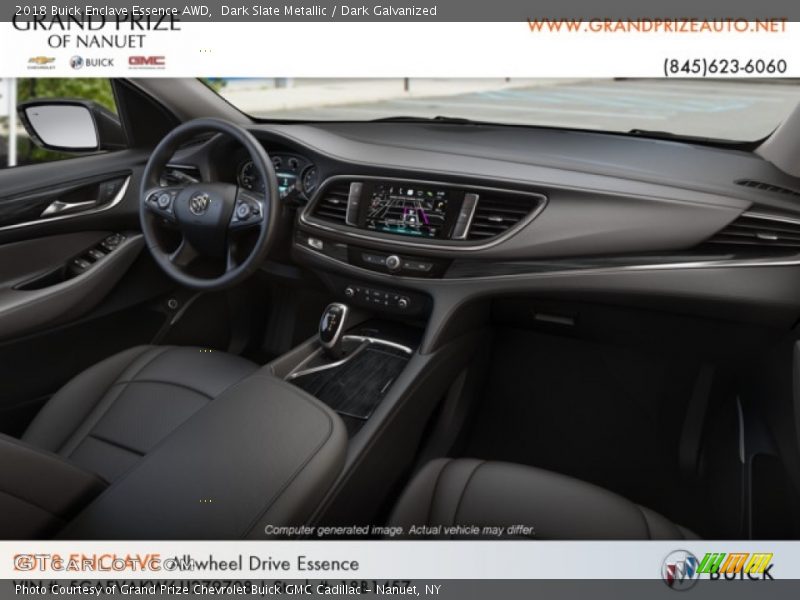 Dark Slate Metallic / Dark Galvanized 2018 Buick Enclave Essence AWD