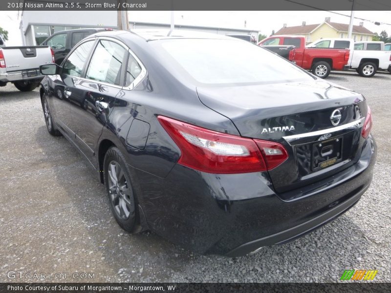 Storm Blue / Charcoal 2018 Nissan Altima 2.5 S