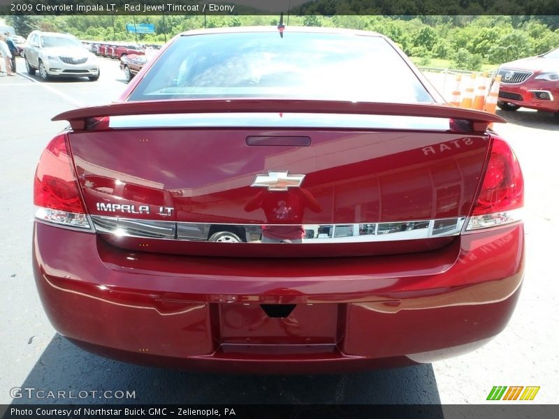Red Jewel Tintcoat / Ebony 2009 Chevrolet Impala LT