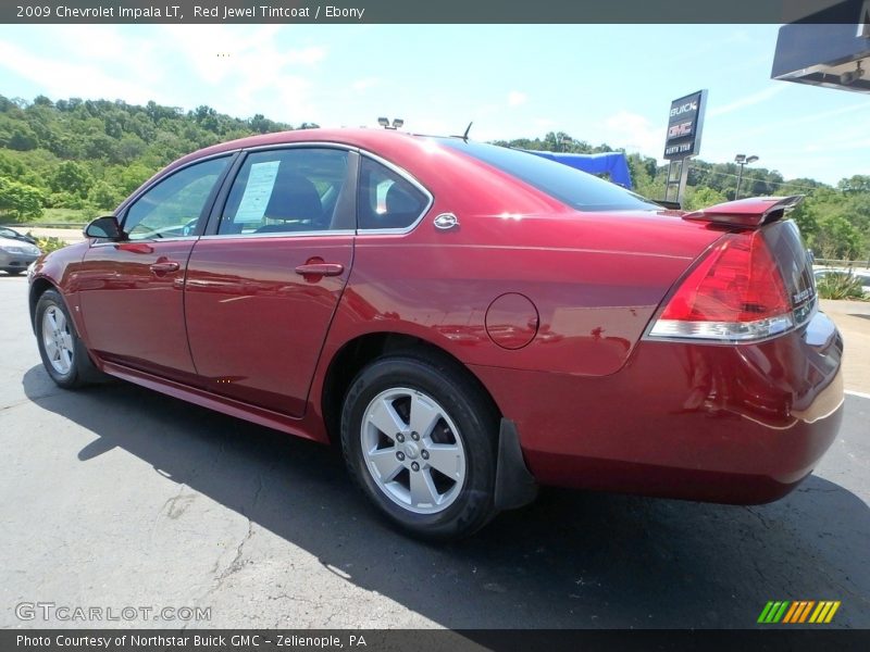 Red Jewel Tintcoat / Ebony 2009 Chevrolet Impala LT