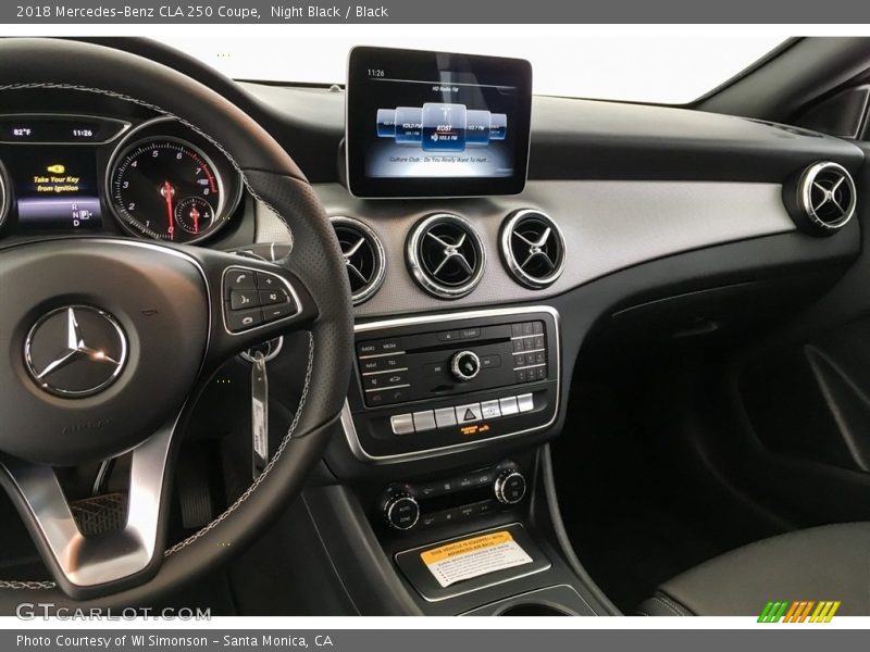 Night Black / Black 2018 Mercedes-Benz CLA 250 Coupe