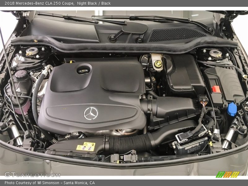 Night Black / Black 2018 Mercedes-Benz CLA 250 Coupe