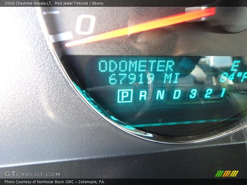 Red Jewel Tintcoat / Ebony 2009 Chevrolet Impala LT