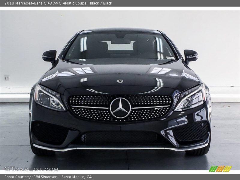 Black / Black 2018 Mercedes-Benz C 43 AMG 4Matic Coupe