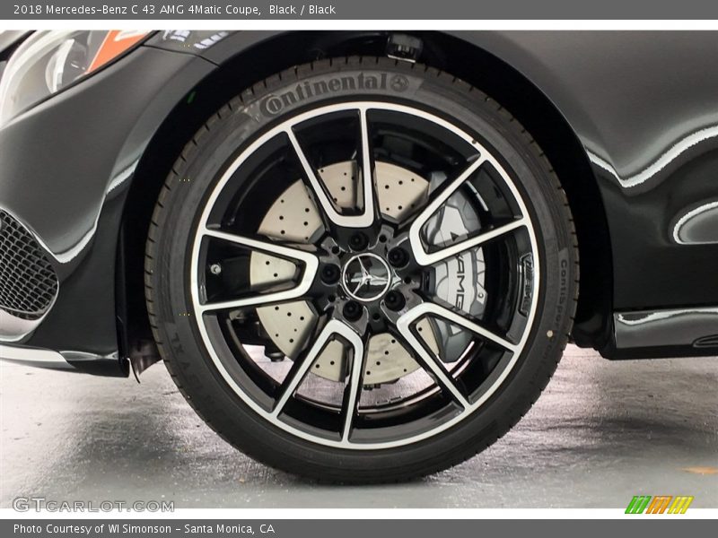 Black / Black 2018 Mercedes-Benz C 43 AMG 4Matic Coupe