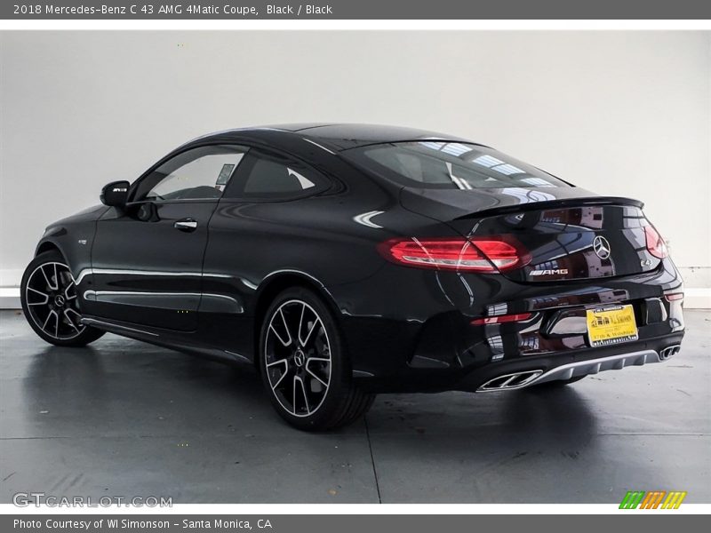 Black / Black 2018 Mercedes-Benz C 43 AMG 4Matic Coupe