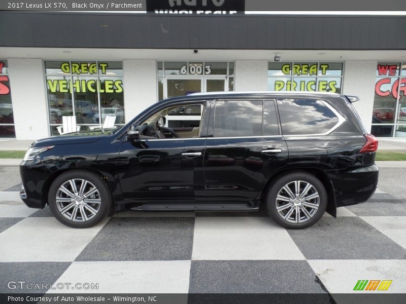 Black Onyx / Parchment 2017 Lexus LX 570