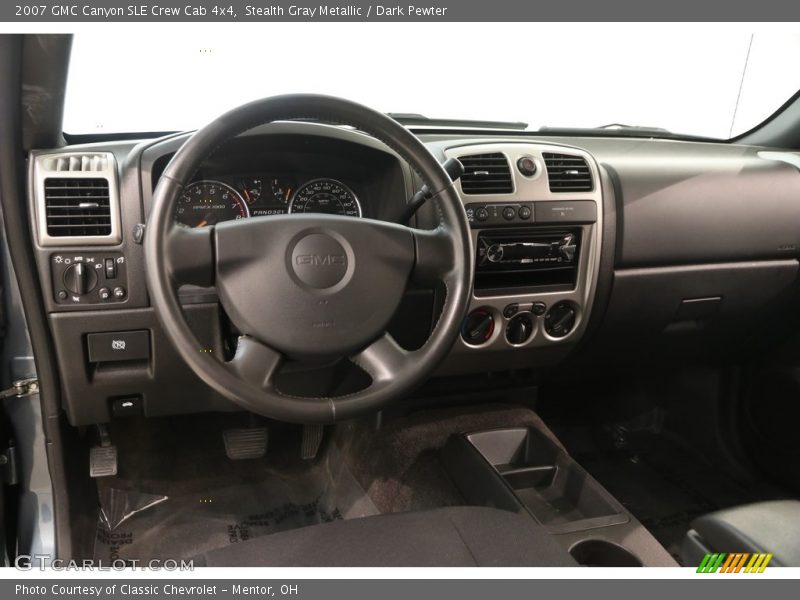 Stealth Gray Metallic / Dark Pewter 2007 GMC Canyon SLE Crew Cab 4x4