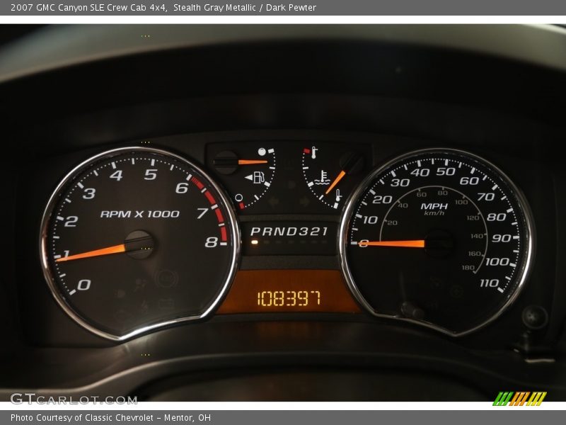 Stealth Gray Metallic / Dark Pewter 2007 GMC Canyon SLE Crew Cab 4x4
